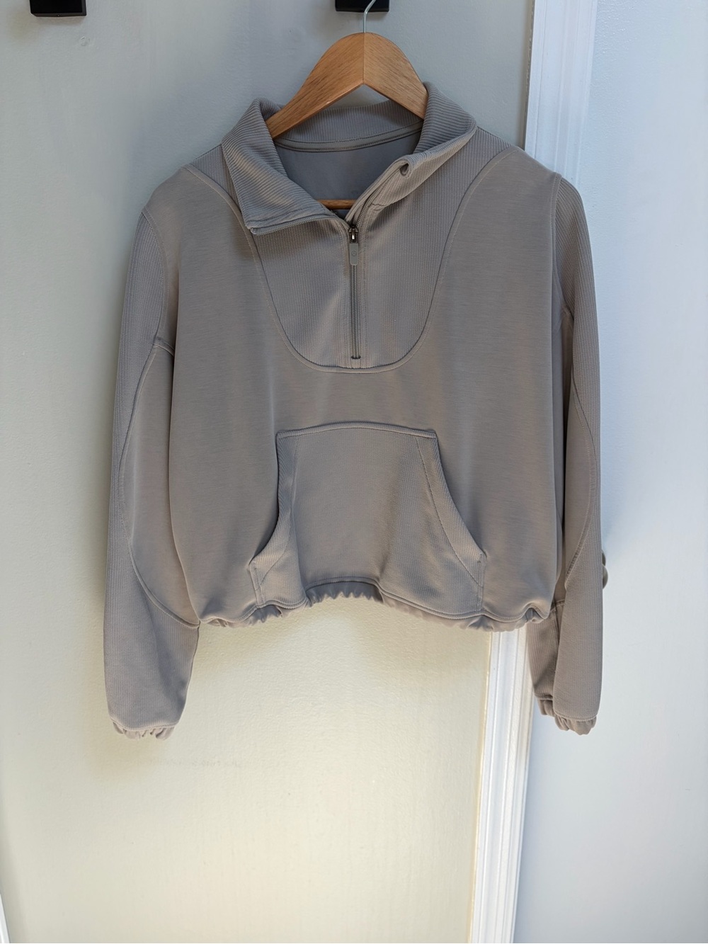 Lululemon Brushed Softstreme Ribbed Half Zip